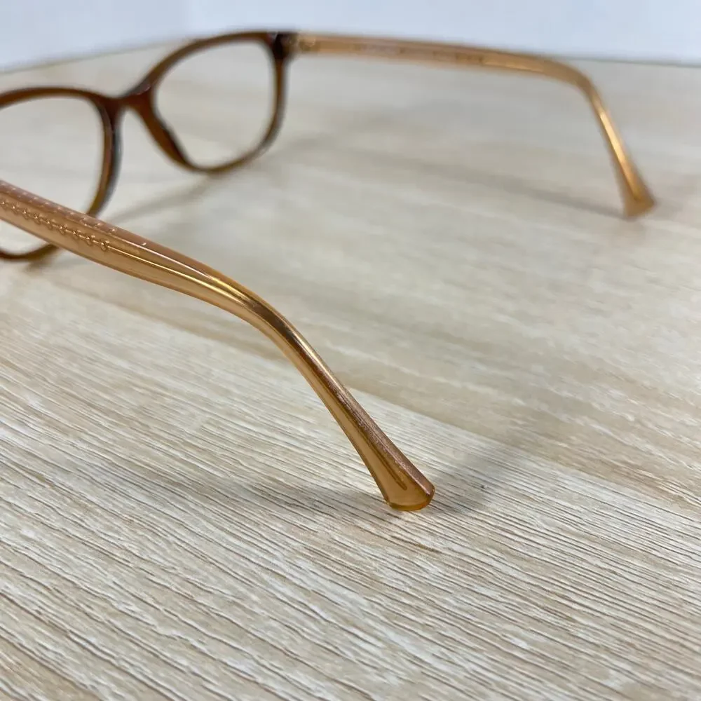 Coach HC6072 5328 Eyeglasses Frames Only Brown Glitter/ Crystal LT 52-17-135